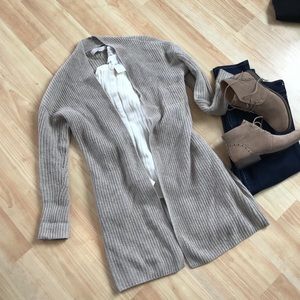 Loft Oversized Belted Cardigan